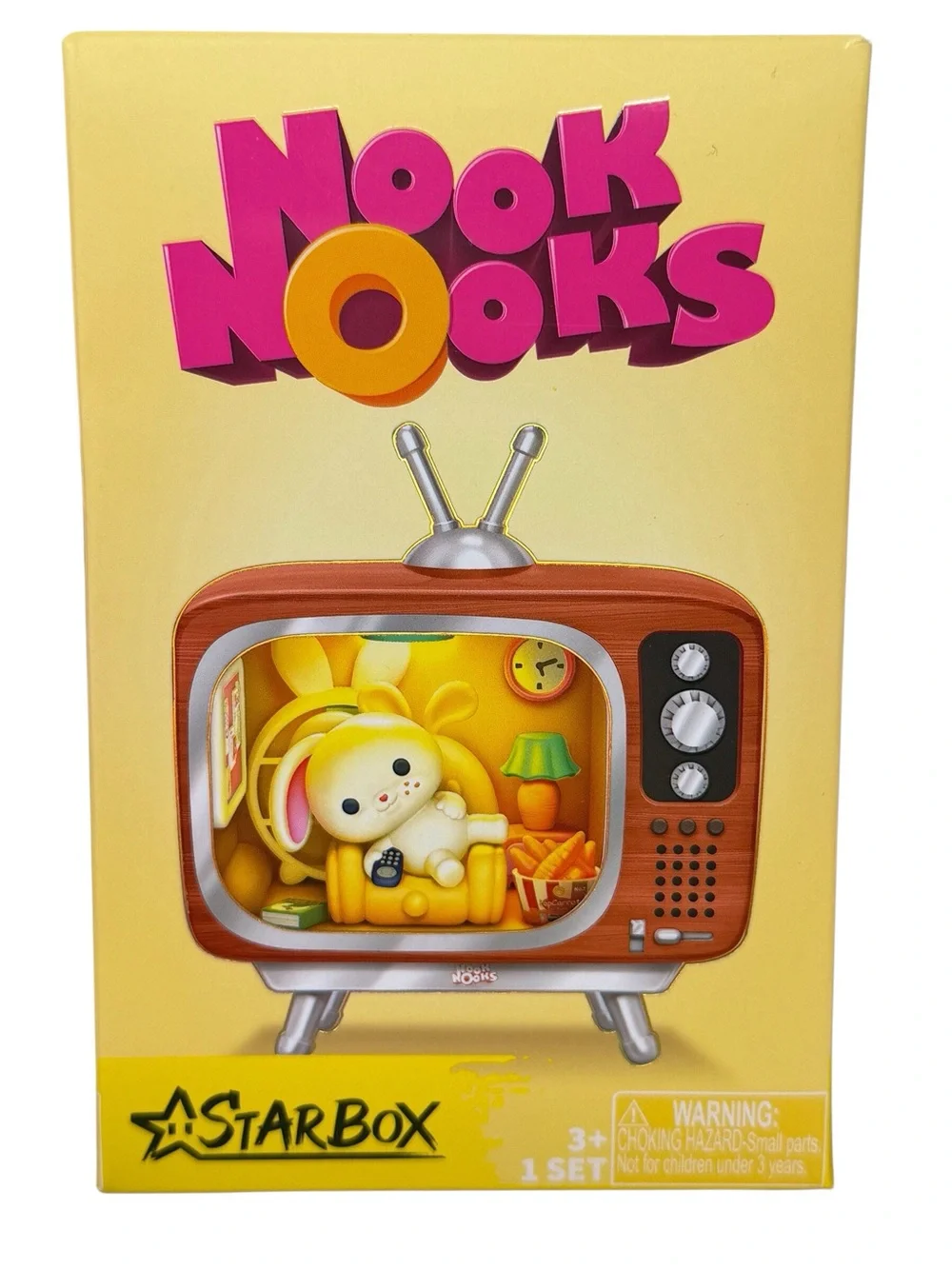 Zuru StarBox Nook Nooks Light-Up Blind Box Set - Bunny In The TV New Open Box